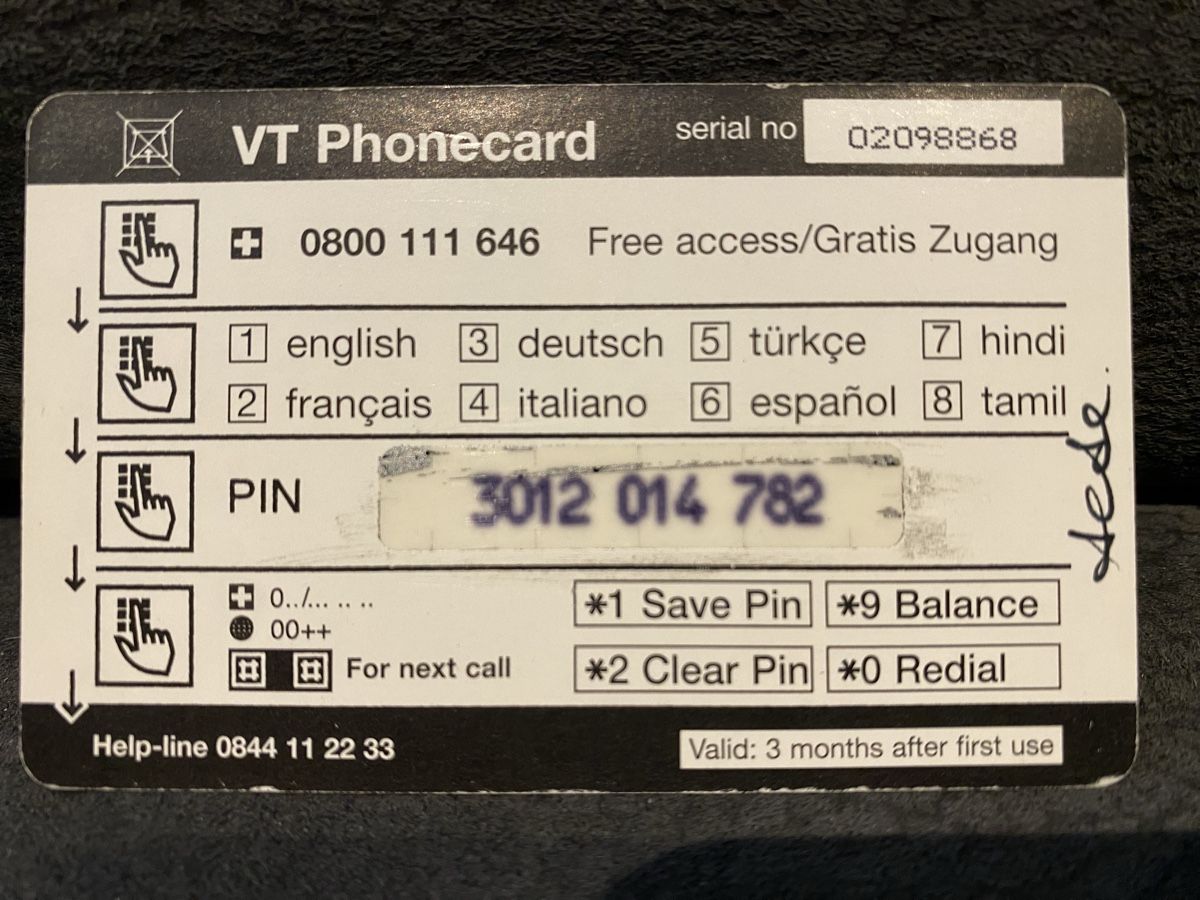 Schede telefoniche: Carte – Usato da Lausanne venduto da babacard10 1