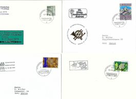 8 Belege Automobilpostbüro e4