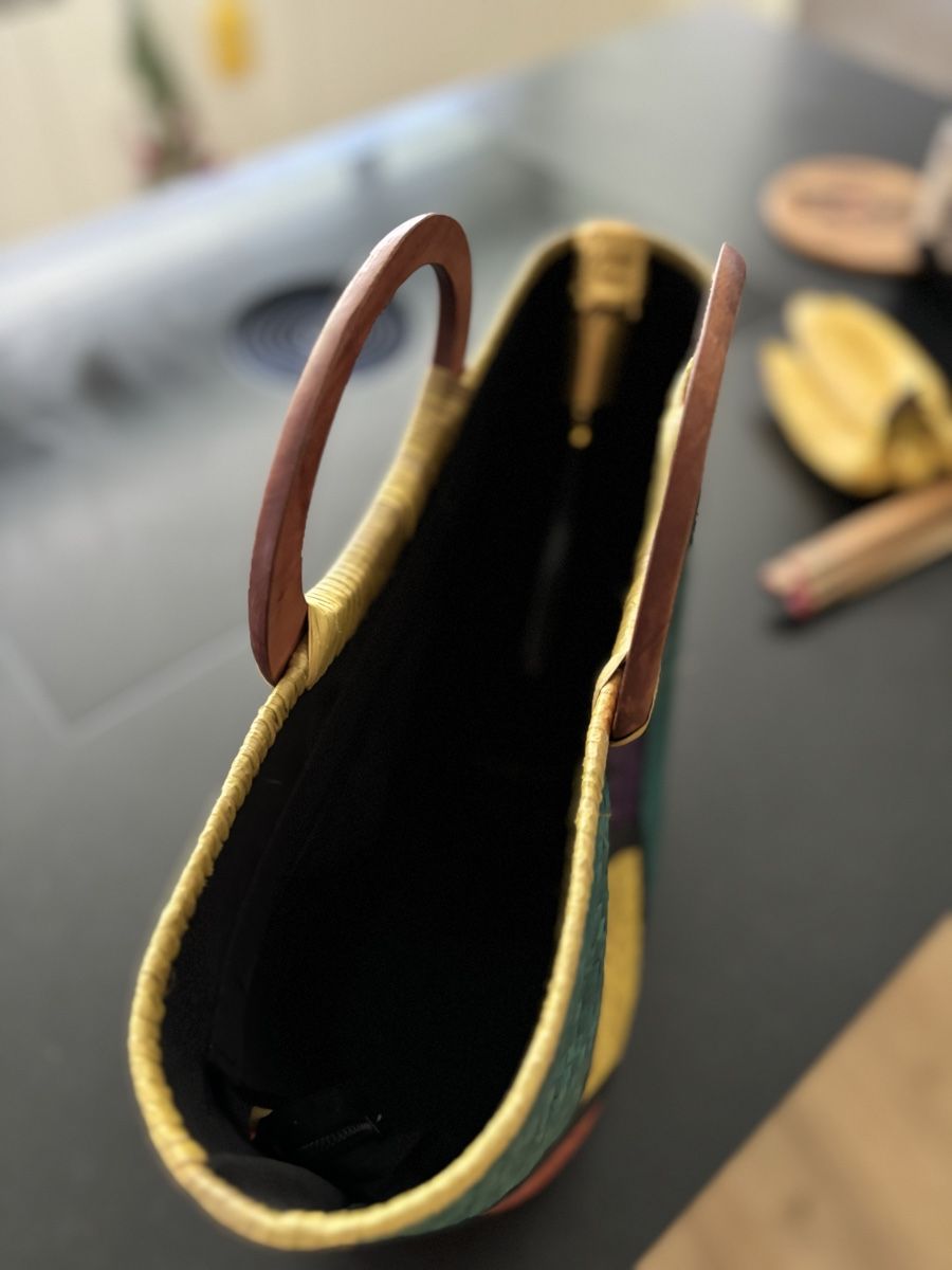 Taschen für Damen: Handmade bag from the Philippines – Neu und originalverpackt aus Buchrain von Mr.Kim 2