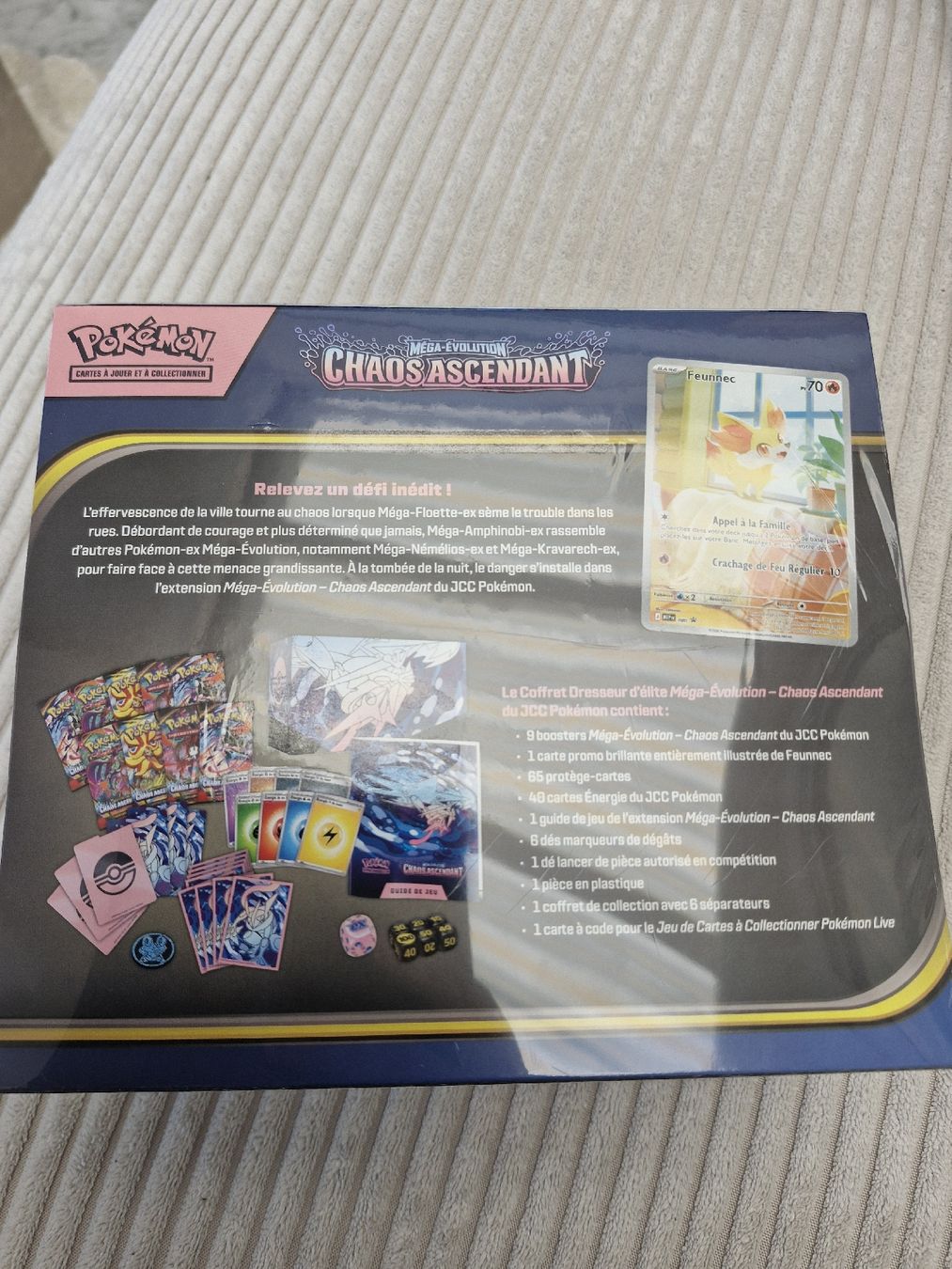 Pokémon Carte collezionabili: etb chaos ascendant - FR – Nuovo e nell'imballaggio originale da Cudrefin venduto da Jnini12 1
