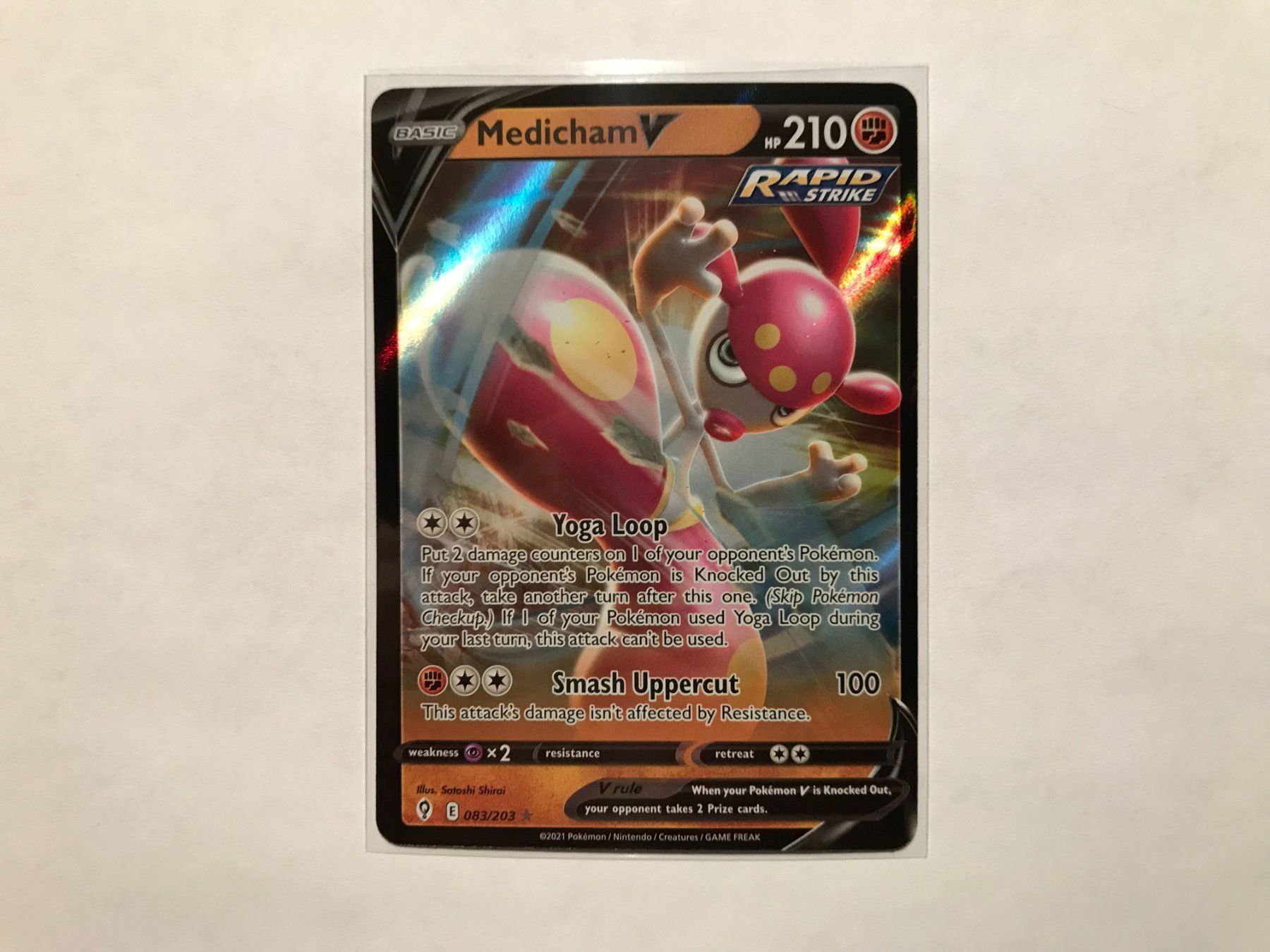 Pokémon Sammelbilder & Trading cards: Medicham V – Neu (gemäss Beschreibung) aus Hagendorn von Pokecollectorch