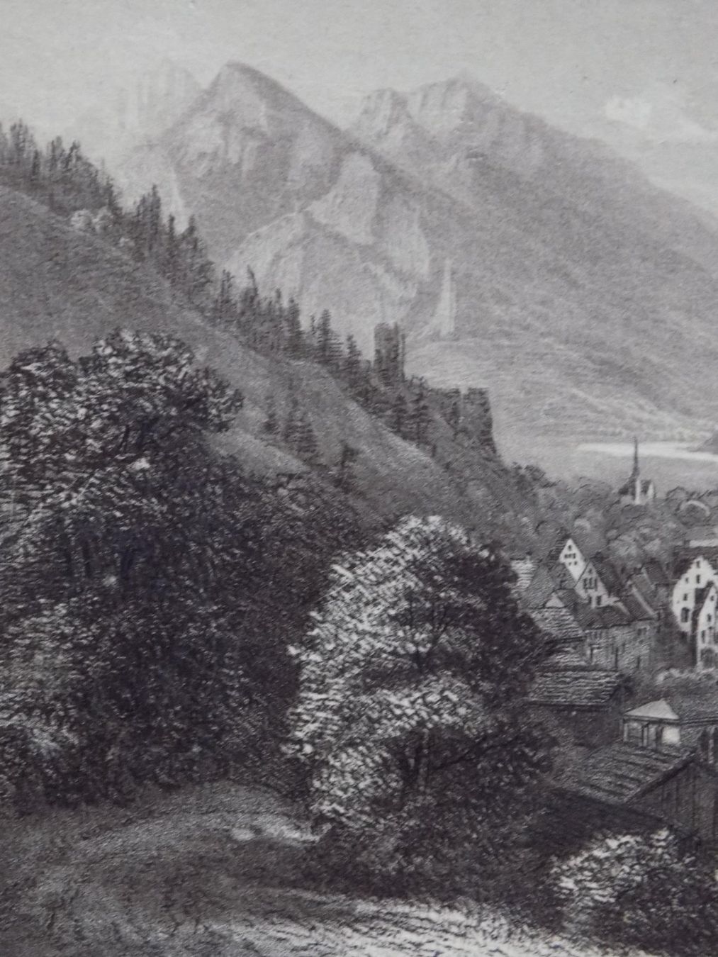 Incisioni: Ragaz kleine Ansicht – Usato da Risch venduto da Rischli15 3