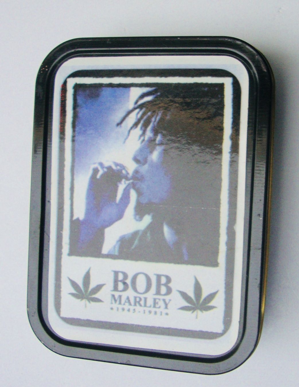 Tabak: Dose Bob Marley, Marihuana Tabakdose – Gebraucht aus Winterthur von halle07