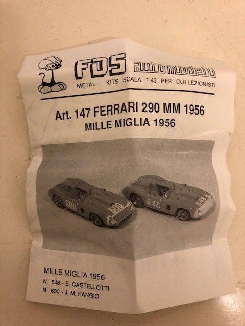 Ferrari Modellini d'auto: FDS-Kit Ferrari – Nuovo (secondo la descrizione) da Muttenz venduto da Gucci2005 2