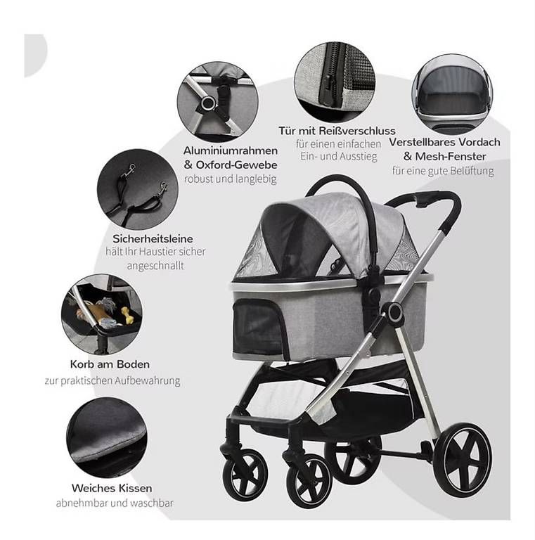 Carrozzine: Hundebuggy 3in1  – Nuovo e nell'imballaggio originale da Wittenbach venduto da cloclo4 1
