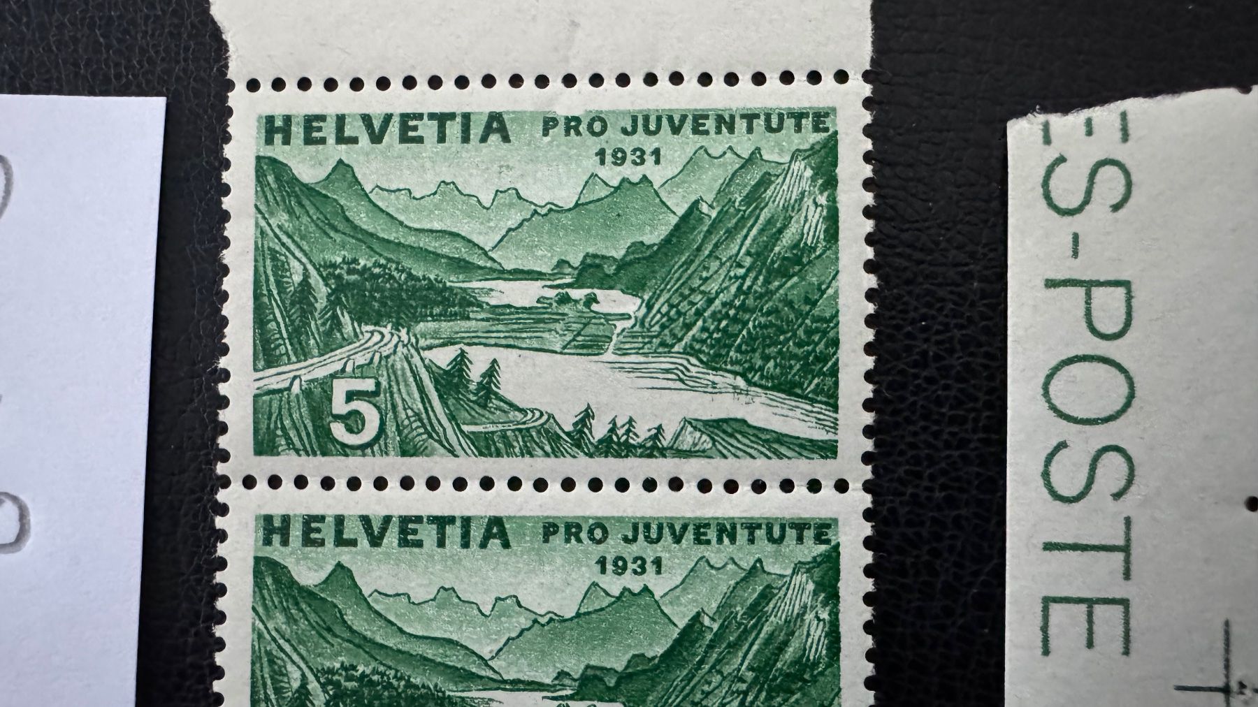 Alle Briefmarken: Pro Juventute 1931, 3 ABARTEN, postfrisch – Neu (gemäss Beschreibung) aus Stallikon von HILDECH1 2