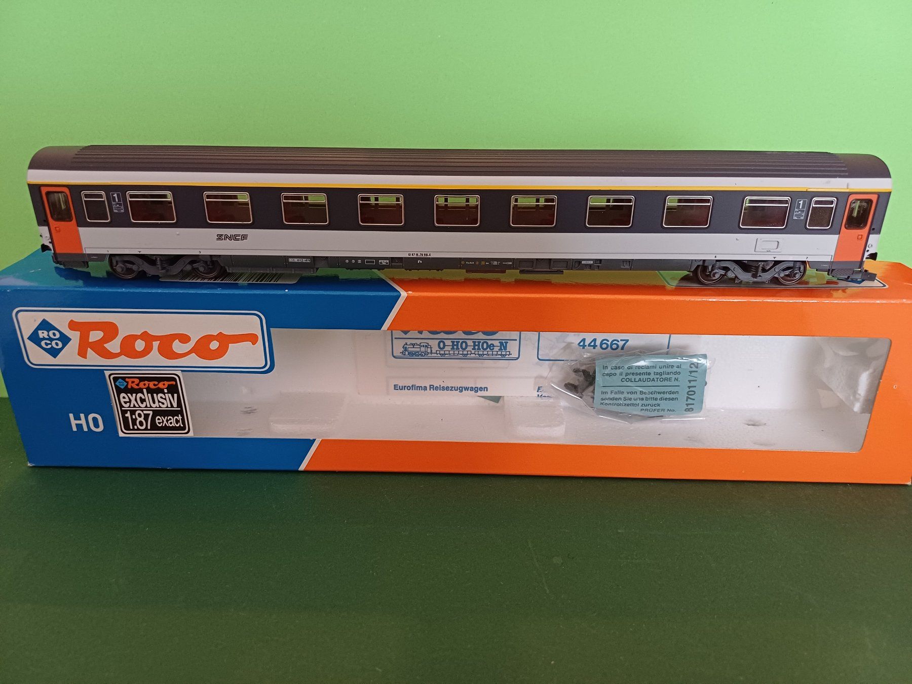 Roco Modellini di ferrovie: Roco 1. Klassewagen der SNCF – Usato da Bassersdorf venduto da darki77