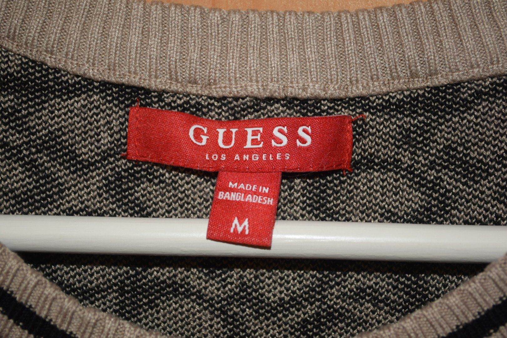 Guess Vestiti: Guess Kleid Grösse M Beige Schwarz Logomuster – Usato da St. Gallen venduto da Lena_T 1