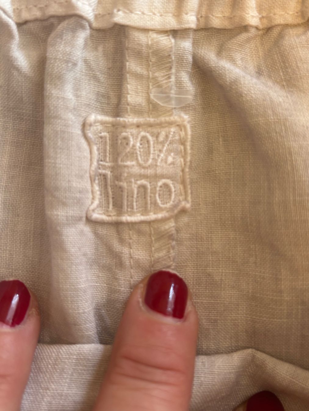 Pantaloni: 120% Lino Hose Leinen – Usato da St. Margrethen SG venduto da dijanaO 4