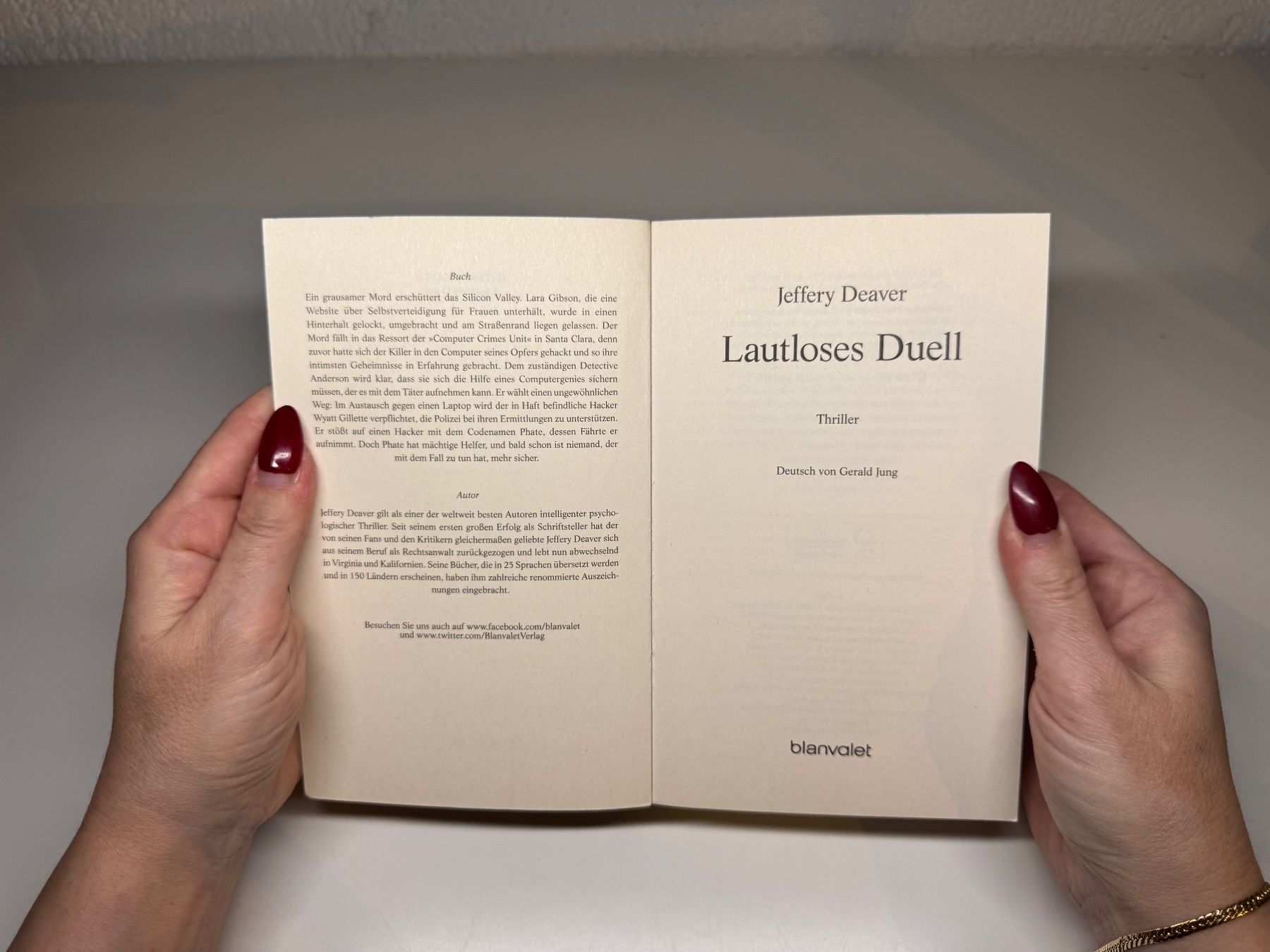 Libri: ROMAN: Jeffery Deaver, Lautloses Duell – Usato da Grosswangen venduto da Deutsche_Romane 2