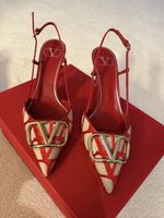 Scarpe Slingback Valentino VLogo Taglia 37 Nuove