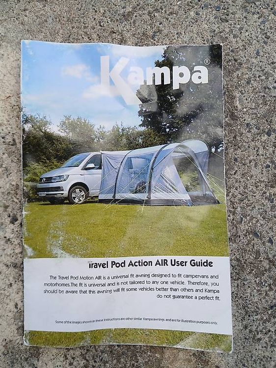 Vorzelte & Markisen: Vorzelt KAMPA Travel Pod Action AIR – Gebraucht aus Milken von SE-151 4