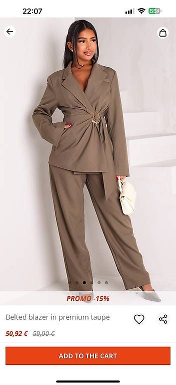 Giacche: Blazer mit Gurt – Usato da Spreitenbach venduto da Sabrina.dc 2