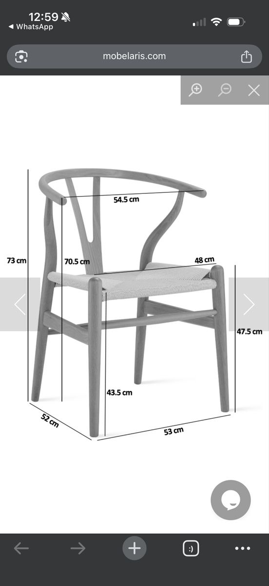 Sedie: Wishbone Esszimmerstühle – Usato da Zug venduto da mor_mrj8 6