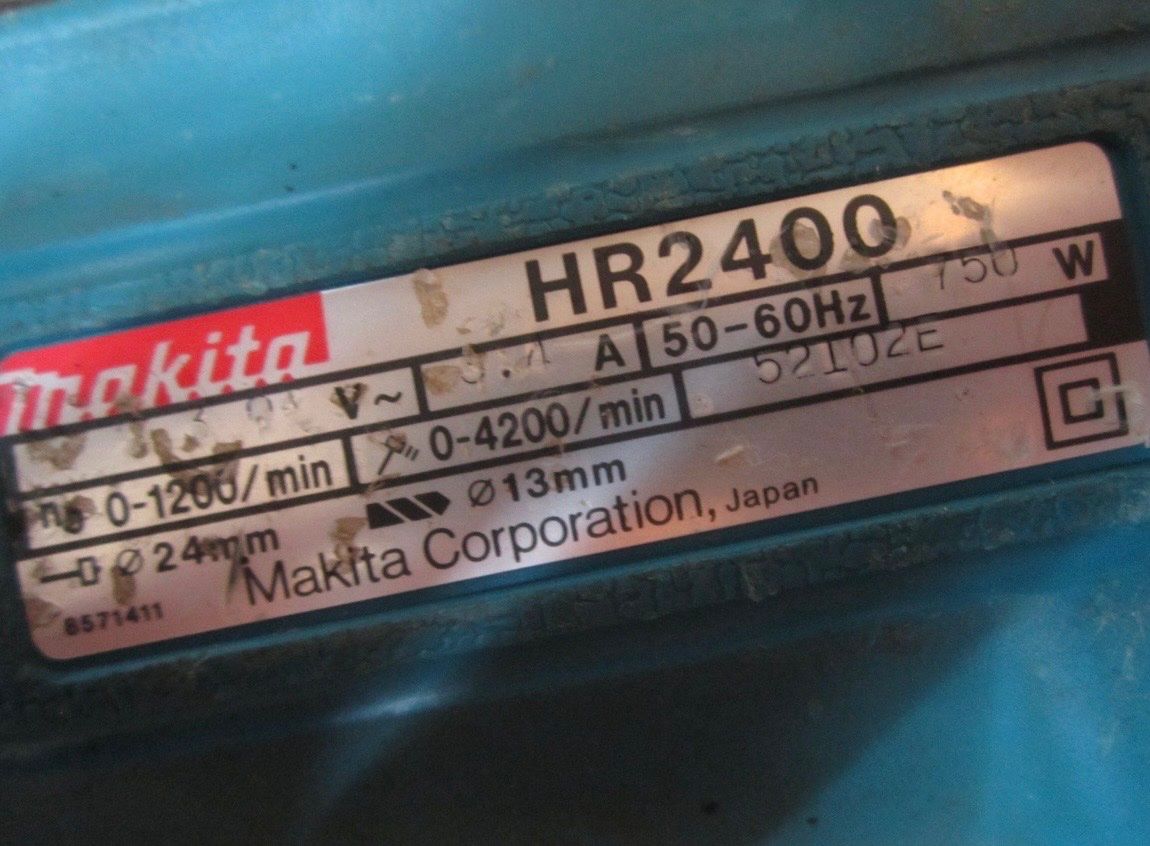 Makita Trapani: Makita Hammer Drill Used Condition – Usato da Niederrohrdorf venduto da Reisekai 2