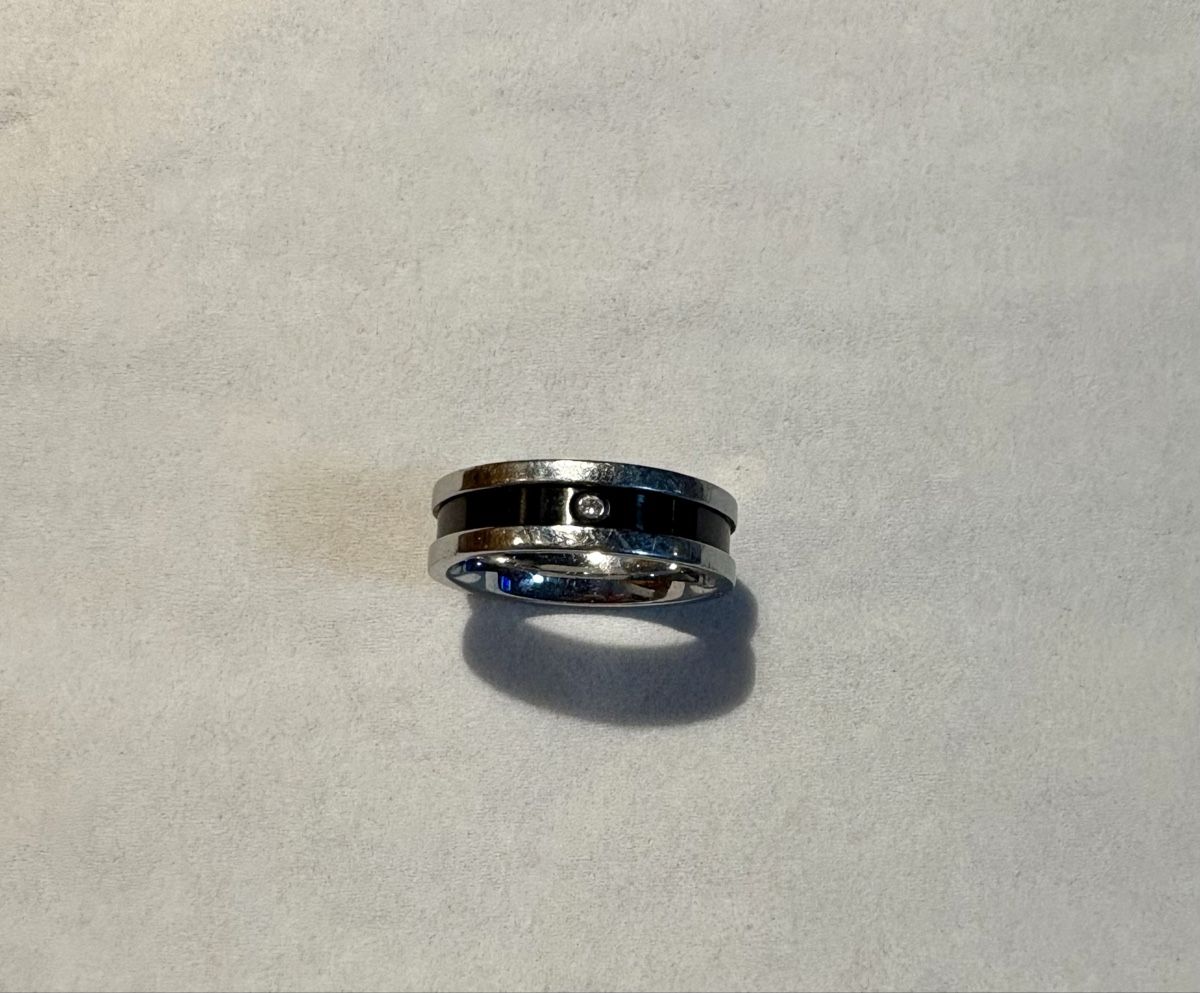 Bagues: Edelstahl Ring mit Stein – Neuf (Voir description) à Wetzikon ZH par deb_8wcc