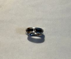 Edelstahl Ring mit Stein