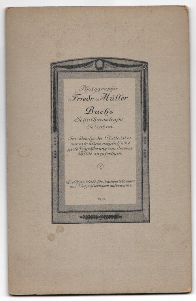 Photos & affiches: Fotografie Friedrich Müller, Buchs, Sch – D'occasion à Berlin par bartko-reher 1
