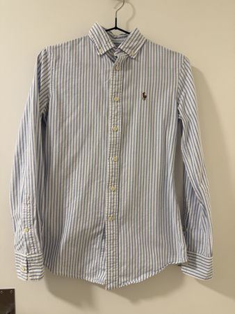 Ralph Lauren Bluse, XXS, gestreift, Slim Fit, Top Zustand
