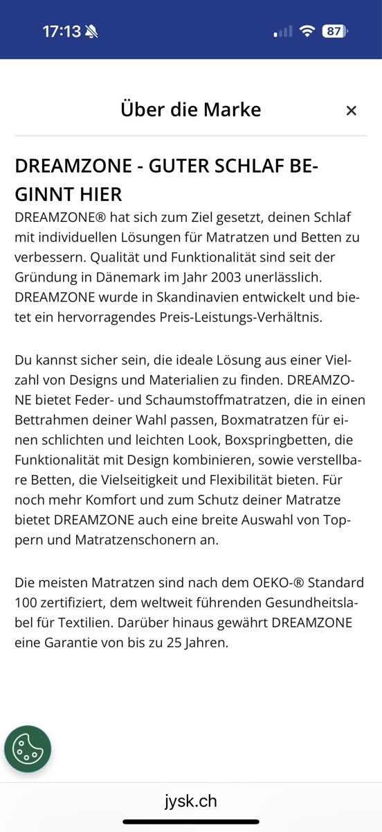 Materassi: Neuer Topper – Nuovo (secondo la descrizione) da Stettfurt venduto da Beatrix-Daniel 4