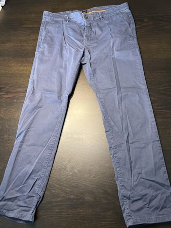 Hugo Boss Chino Hose Slim Fit blau Grösse 38/32 gebraucht