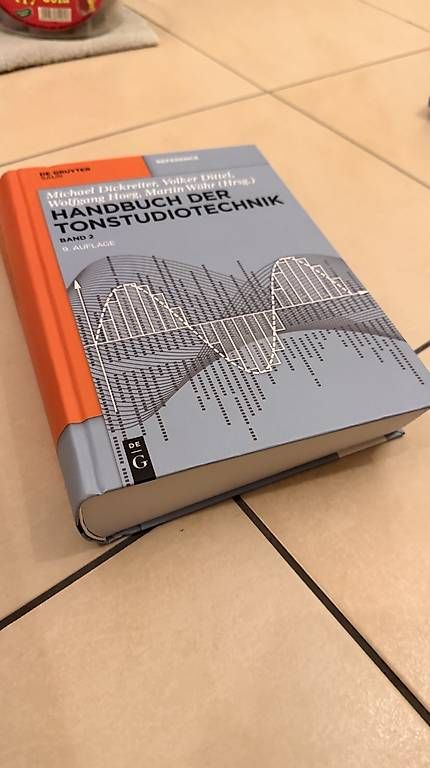Livres: Handbuch der Tontechnik (neu) – D'occasion à Aarburg par tim22.2 1