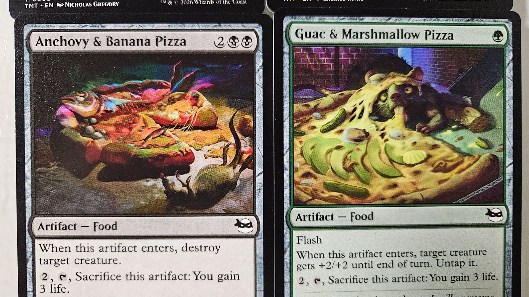 Magic The Gathering Carte collezionabili: Ninja Turtles 4x Food Karten – Usato da Basel venduto da True_Hofer_Store 2