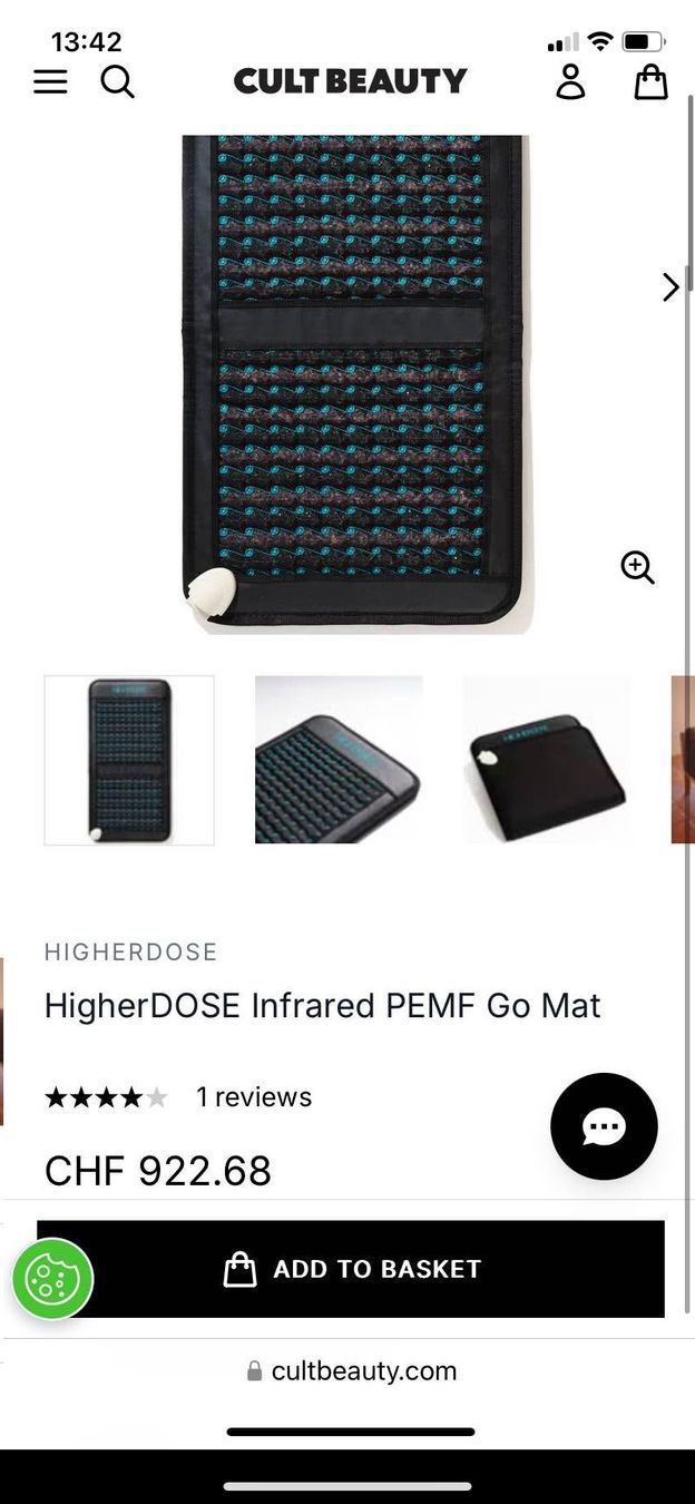 Appareils médicaux: Higherdose Infrared PEMF Mat and carry case – Neuf (Voir description) à Oberrieden par Brighton-Mc 1