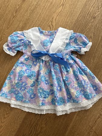ACKERMANN UK KIDS VINTAGE FLORAL DRESS 80 CM