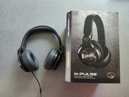 Monster N-Pulse Kopfhörer kabelgebunden schwarz
