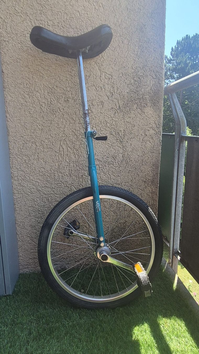 Biciclette: Unicycle Vitelli Teal with adjustable seat height – Usato da Zürich venduto da sha_rxc8