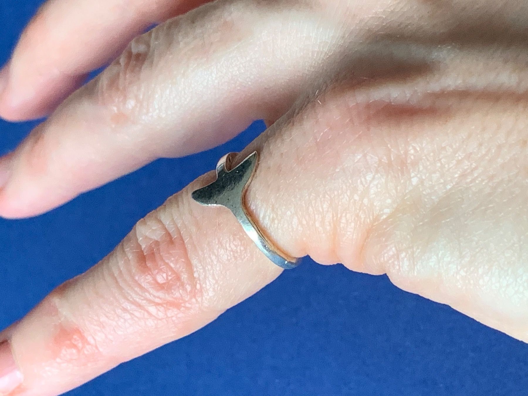 Anelli: Fingerring Walfischflosse (48) – Nuovo (secondo la descrizione) da Dittingen venduto da Bijoubelle 4