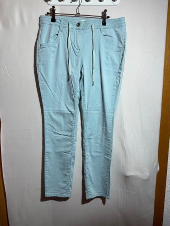 Blaue Stoff Hose von Tom Tailor Gr. 38