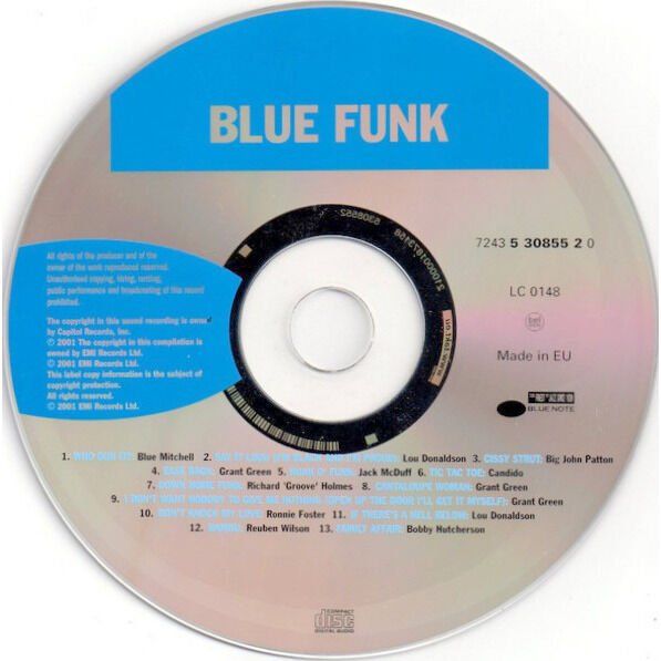 CD: VARIOUS ARTISTS - BLUE FUNK – Usato da Bottens venduto da hotter-than-hell 2