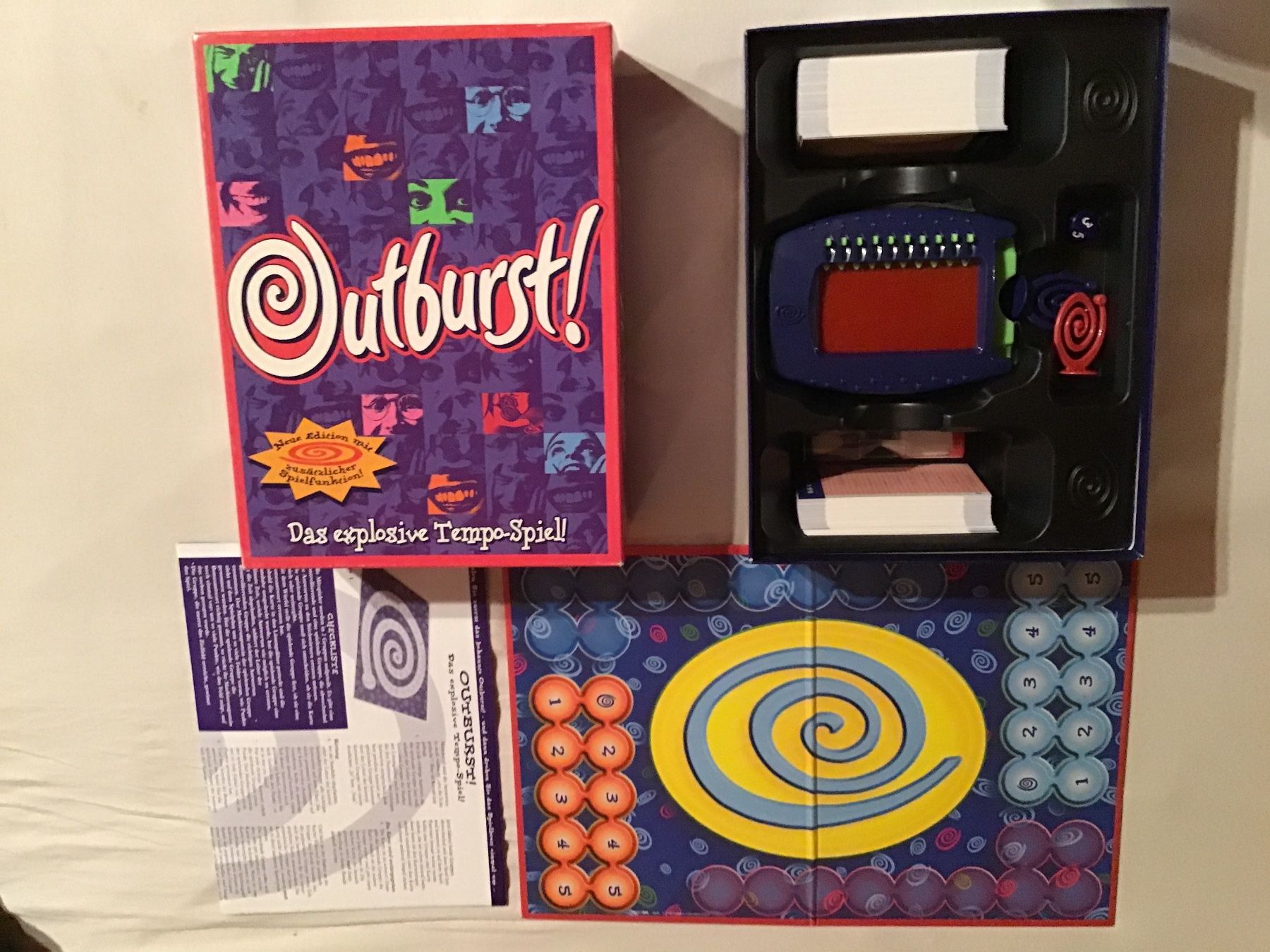 Giochi: Outburst! Das explosive Tempo-Spiel Neue Edition – Usato da Rüti ZH venduto da Wernika1
