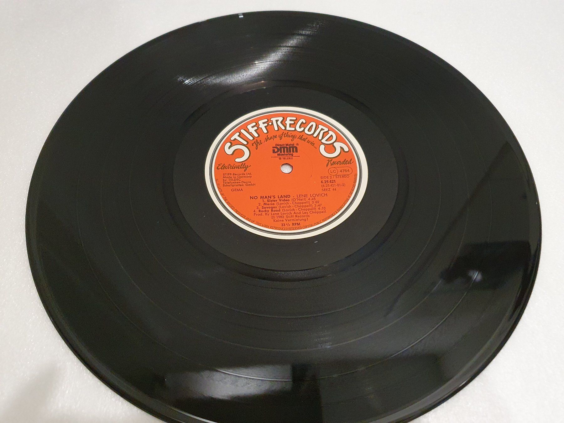 Dischi in vinile: Lene Lovich – No Man's Land – Usato da Uster venduto da Vinyl-Leidenschaft 4