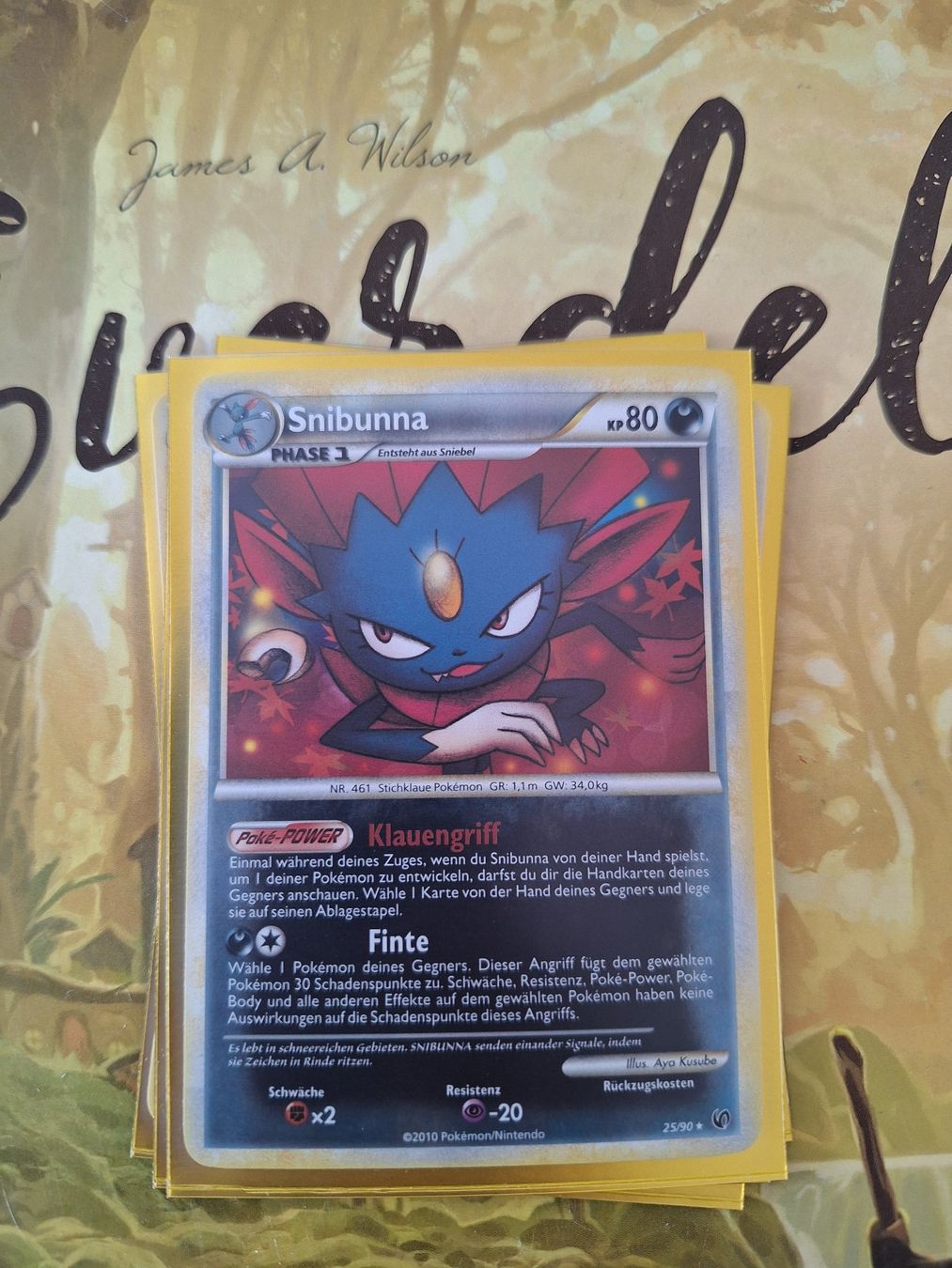 Pokémon Carte collezionabili: Snibunna - Reverse Holo - Heartgold Soulsilver – Usato da Altstätten SG venduto da GGsGameshop