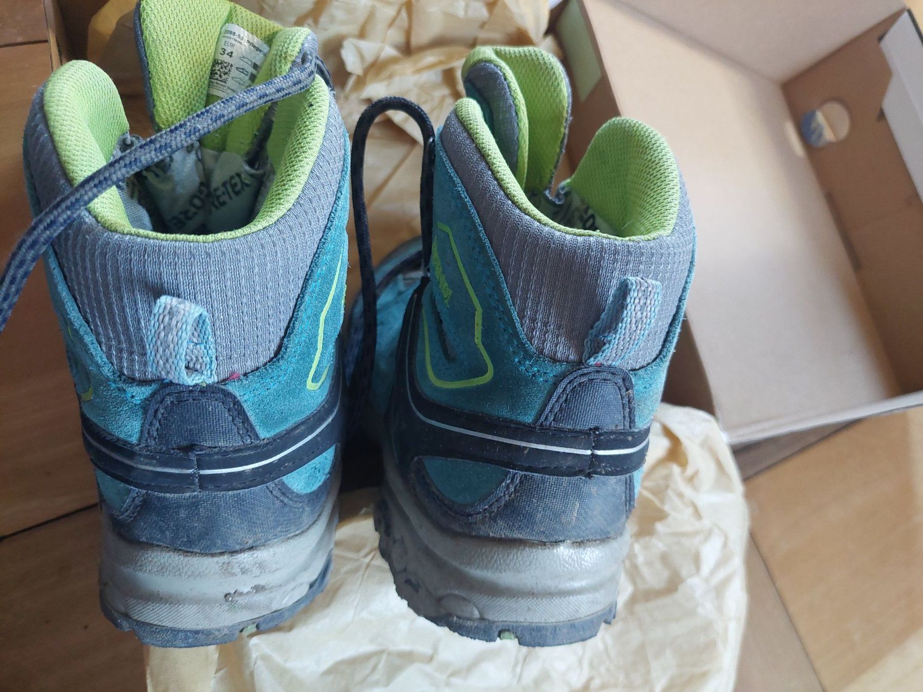 Meindl Schuhe für Jungen: Meindl Litepeak Junior GTX Wanderstiefel Grösse 34 – Gebraucht aus Beckenried von Havacola 7