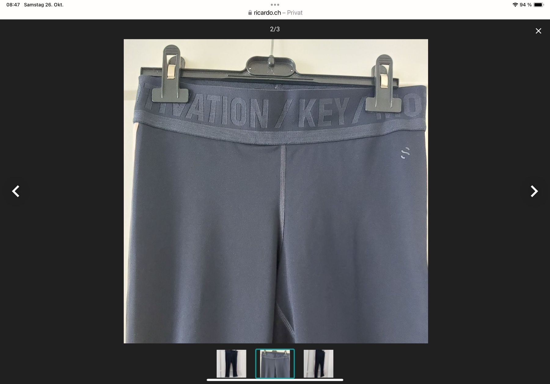 H&M Pantaloni: Sporthose Gr S – Nuovo e nell'imballaggio originale da Langnau am Albis venduto da Judithsebi
