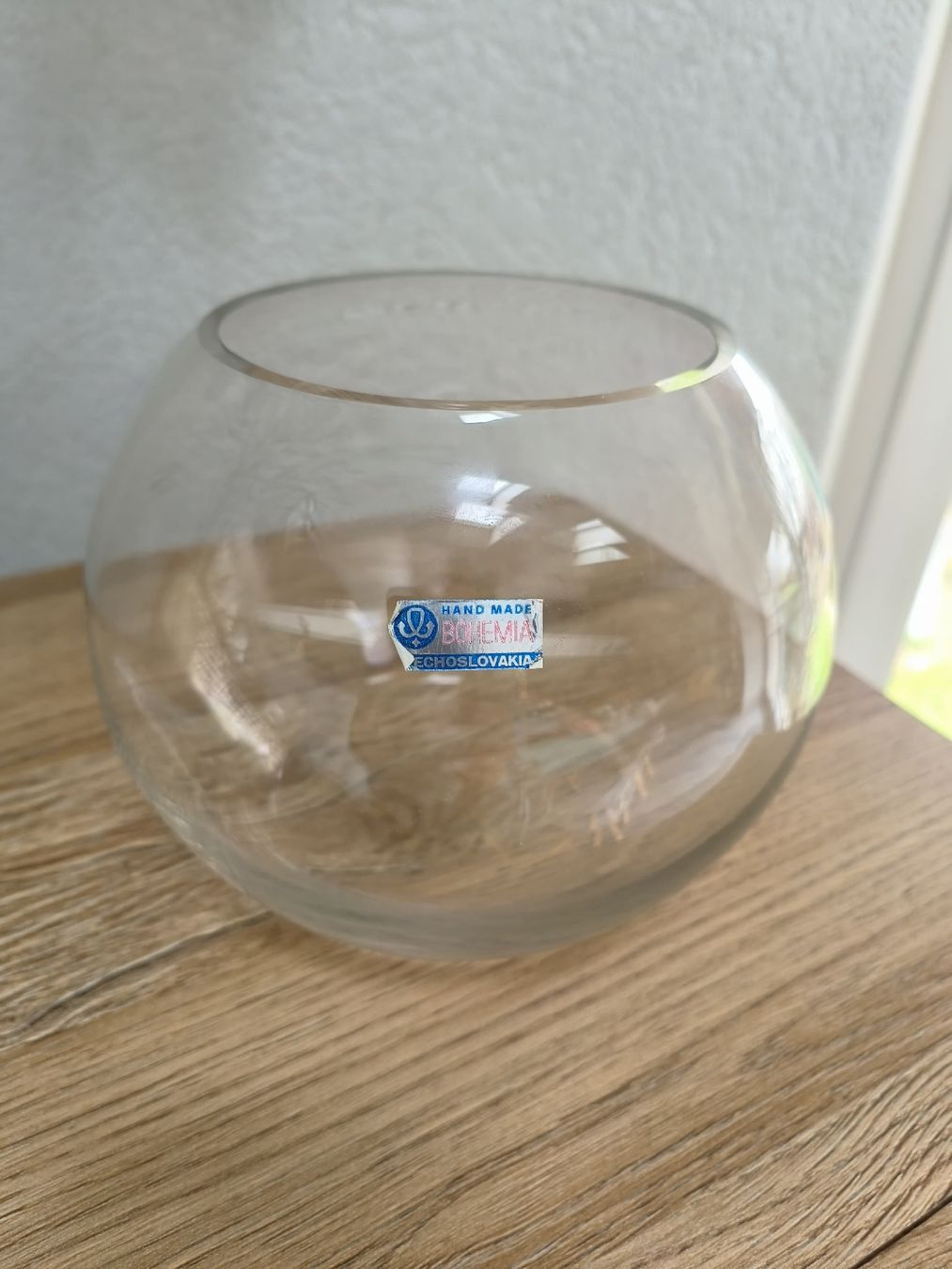 Vasi & Recipienti: vase boule bohème hand made zecholsovakia – Usato da Lignières venduto da Sulyvan 1