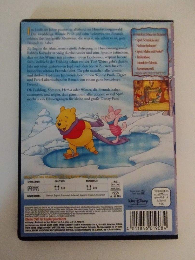 Alle DVDs: Winnie Pooh DVD – Gebraucht aus Reinach BL von Nike231 1
