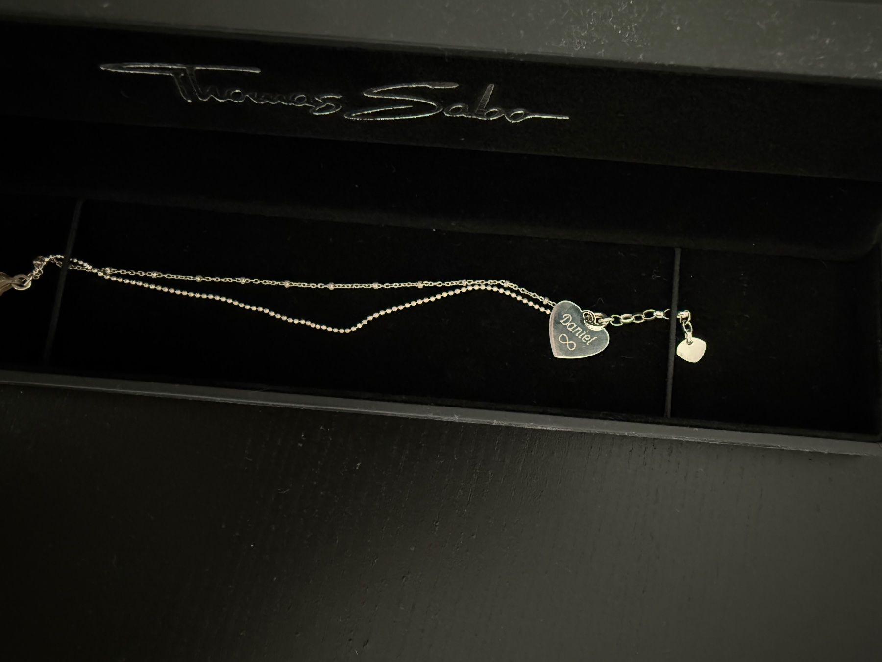 Thomas Sabo Bracelets: Thomas Sabo Armband Silber mit Gravur "Daniel" – Neuf avec emballage d'origine à Lüchingen par Daan8 2