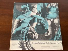 Schallplatte - J. S. Bach,  Kantate Nr. 78, kleine Platte