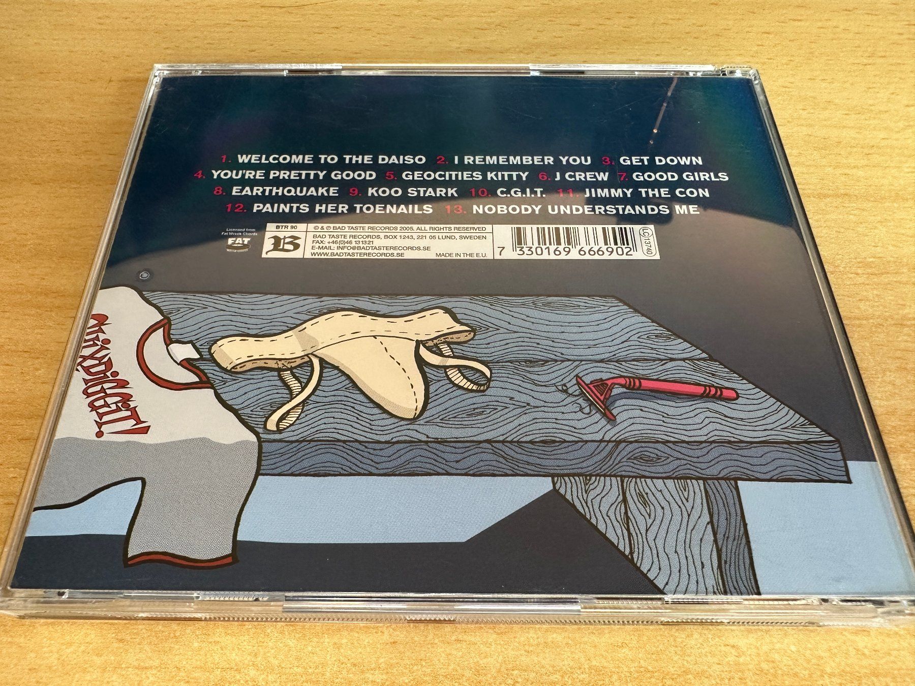 CDs: E2 Chixdiggit! – Pink Razors – D'occasion à Rikon im Tösstal par Alpenmutz 1