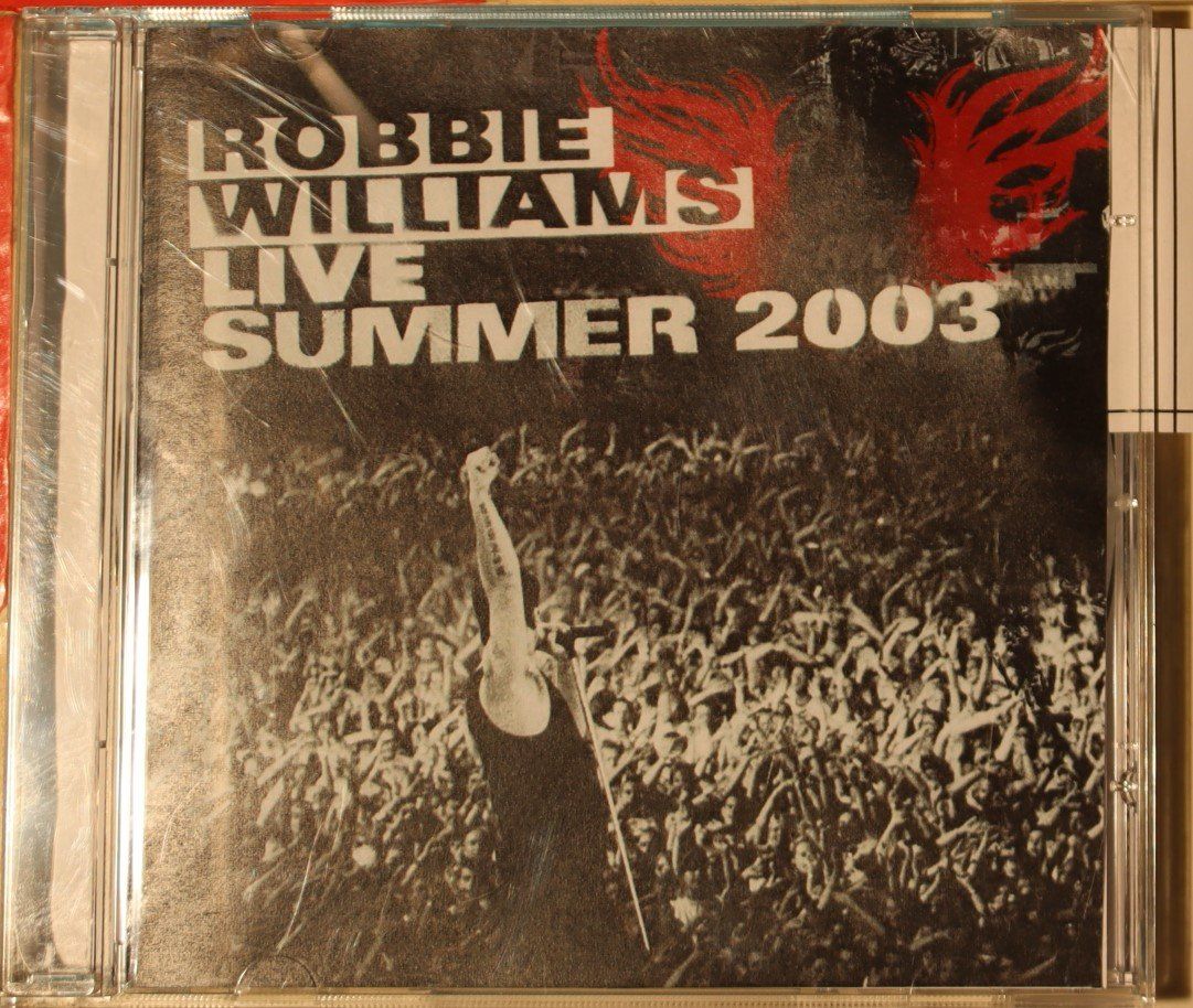 CD: Robbie Williams – Live Summer 2003 – Usato da Luzern venduto da CONTENTI