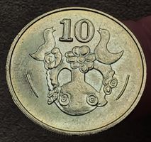 ZYPERN 10 CENTS 1985