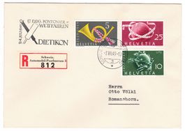 Lettre de Dietikon BPA A482 pour Romanshorn le 3.VII.49