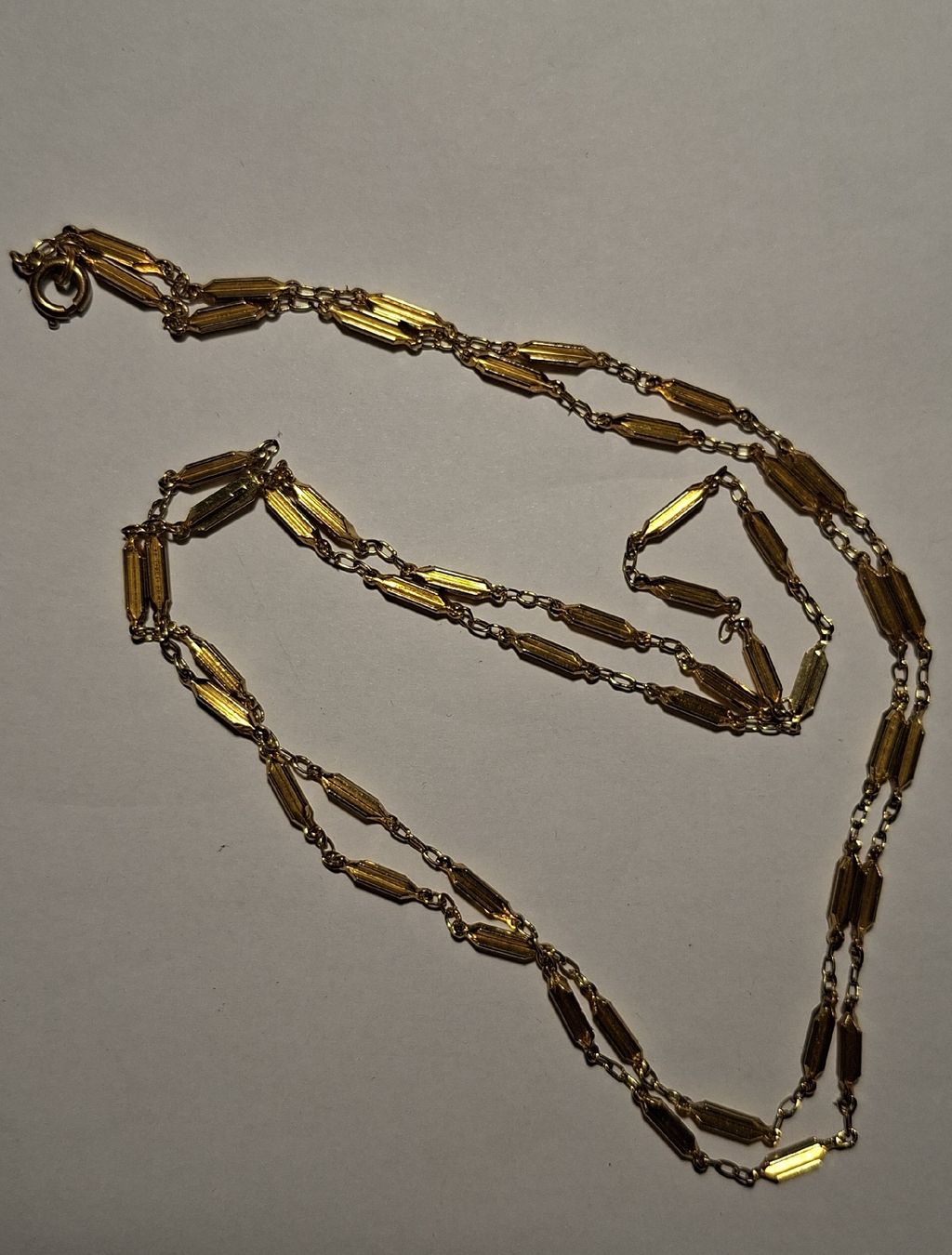 Catenine: Vintage Halskette goldfarben – Usato da St. Gallen venduto da Jawals
