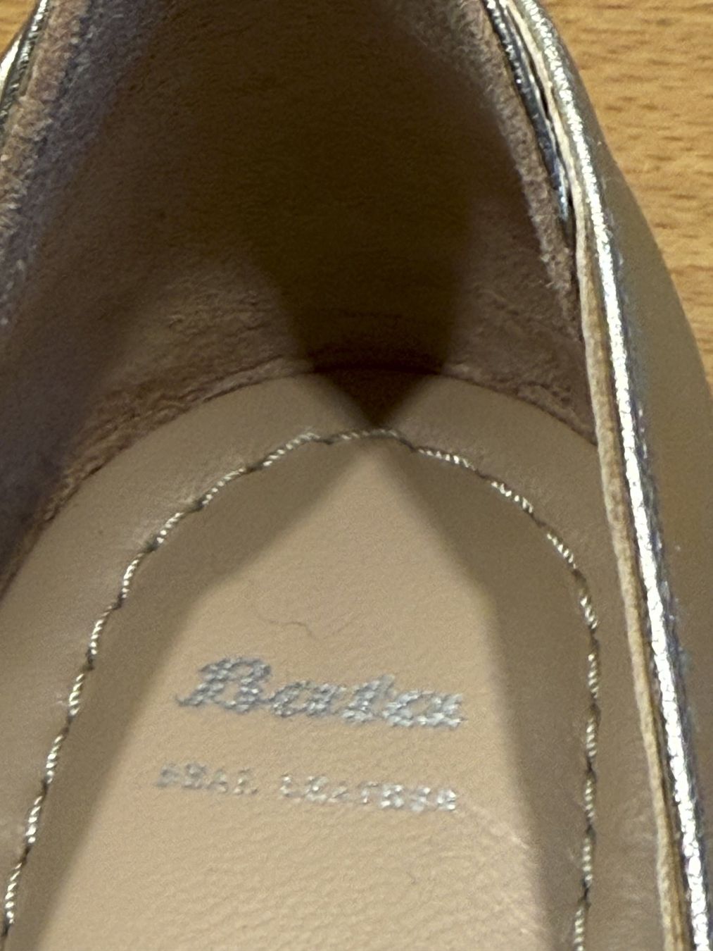 Scarpe da donna: Damenschuhe gold Grösse 39 - BATA Leder – Nuovo (secondo la descrizione) da Riedt b. Erlen venduto da Malaika57 4