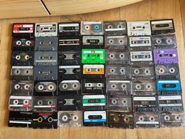 Kassetten 49 MC ohne Cover, teils SEHR seltene
